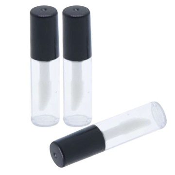 Clear Gloss, 50 мини-многоразовых бутылочек для бальзама для губ