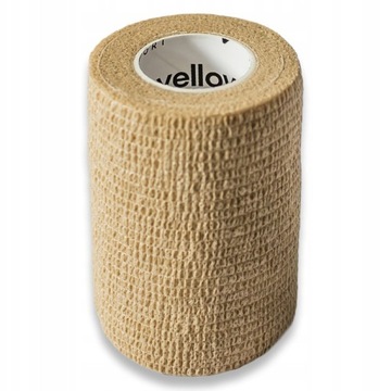 Bandaż kohezyjny samoprzylepny YellowBAND 7,5x4,5m