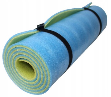 KARIMATA TURYSTYCZNA POD NAMIOT mata sportowa izolacyjna 180X50 1cm + GUMKI