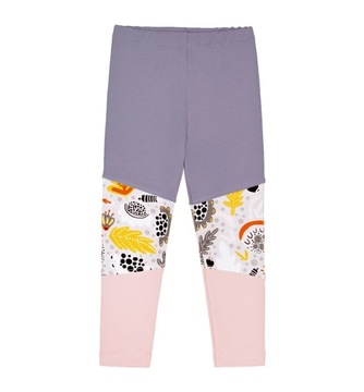 TuSzyte | Legginsy bawełniane, pastelowe R.98