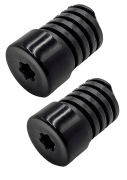 BMW E46 E53 E60 E65 E81 E83 E87 DRŽÁKY ÚCHYTY GUM. CHLADIČŮ 2 KUSY