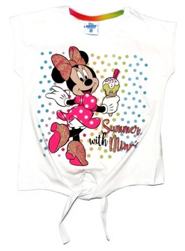 Bluzka Myszka Minnie 134 bluzeczka t-shirt