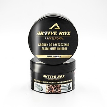 PREPARAT DO CZYSZCZENIA MIEDZI ALUMINIUM KREM 200ml AKTIVE BOX