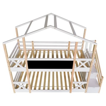 Кровать деревянная детская HOME 90x200см 2x каркаса