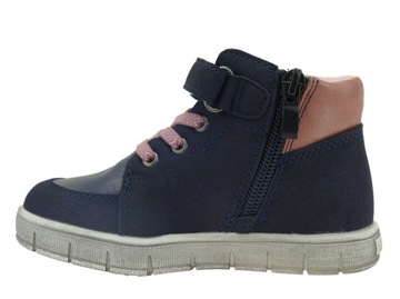 DZIEWCZĘCE TRZEWIKI PÓŁBUTY DZIECIĘCE BOTKI BUTY PRZEJŚCIOWE NA RZEPY R. 22