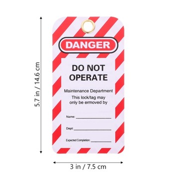 КОМПЛЕКТЫ ПРЕДУПРЕЖДЕНИЯ ЗАМКА TAGOUT LOCK ОБОРУДОВАНИЕ