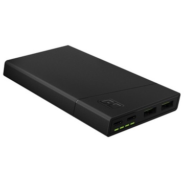 GREEN CELL POWER BANK 10000 мАч 18 Вт PD USB-C QC ПИТАНИЕ БЫСТРАЯ ЗАРЯДКА