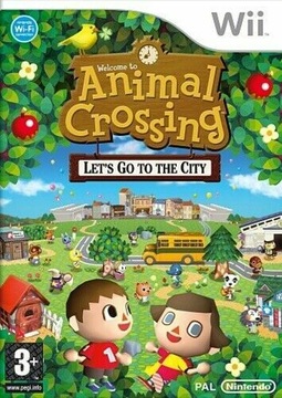 ANIMAL CROSSING LETS GO TO THE CITY Wii