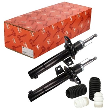 2 X TLUMIČ PŘEDNÍ L/P SADA + KRYTY DORAZY FIAT PUNTO 99-12R TRW