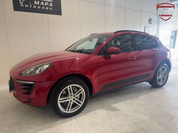 Porsche Macan SUV 3.0 V6 340KM 2018 Porsche Macan Porsche Macan S 340 KM Pneumatyka Panorama Bose Led Navi Kam, zdjęcie 2