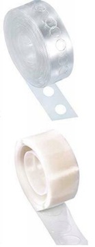 Гирлянда из воздушных шаров 5 м клеевые точки 100 шт бантик украшение на крещение