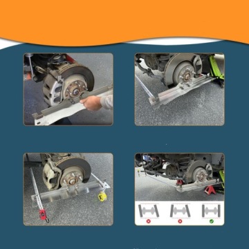 2 x Вставки для выравнивания из нержавеющей стали