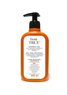 Femi True żel pod prysznic Pomarańcz 300 ml