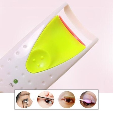 Щипцы для завивки ресниц с подогревом для женщин, инструменты для постоянного подъема ресниц