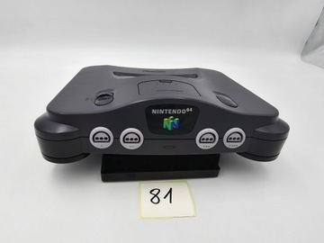 КОНСОЛЬ NINTENDO 64, ЕВРОПЕЙСКАЯ ВЕРСИЯ, ЧЕРНАЯ + АКСЕССУАРЫ