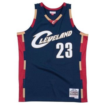 Футболка Mitchell & Ness CLEVELAND CAVALIERS - LEBRON JAMES NAVY - M