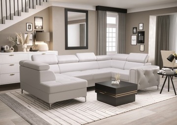 Narożnik Rozkładany Sofa Kształt U Orion Max II