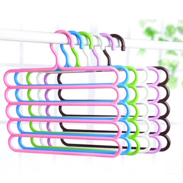 5-ярусные ВЕШАЛКИ ДЛЯ БРЮК МНОГОФУНКЦИОНАЛЬНЫЕ ВЕШАЛКИ ДЛЯ ОДЕЖДЫ ПРОТИВСКОЛЬЗЯЩАЯ ВЕШАЛКА PP F