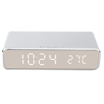 3 w 1 Elektroniczny Zegar Nocny Termometr Cyfrowy