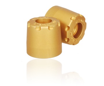 CIĘŻARKI KIEROWNICY UNI ORAZ DUCATI I KAWASAKI KOLOR ZŁOTY O 14,5-17 mm