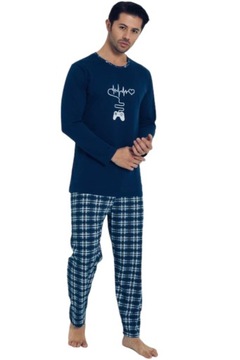 МУЖСКИЕ ПИЖАМЫ, ДЛИННЫЕ РУКАВА, ДЛИННЫЕ БРЮКИ/ХЛОПОК