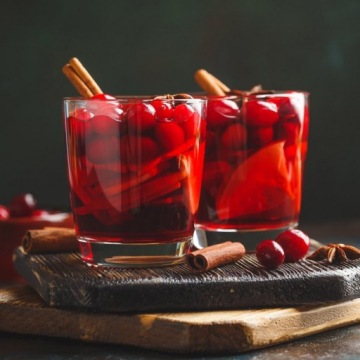 Basilur WINTER TEA черный клюквенный зимний экспресс-чай - 25 х 2 г