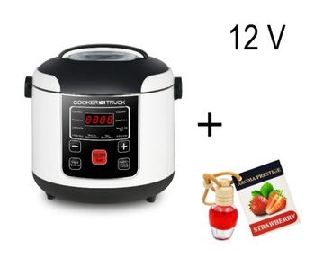 COOKER4TRUCK Kuchenka samochodowa 12V 2L multicooker + GRATIS