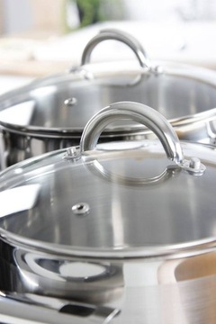 Набор кастрюль SSW Berlin Berliner, сталь, 7 шт.