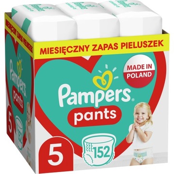 Трусики Pampers размер 5 152 шт. на месяц для комфорта вашего малыша
