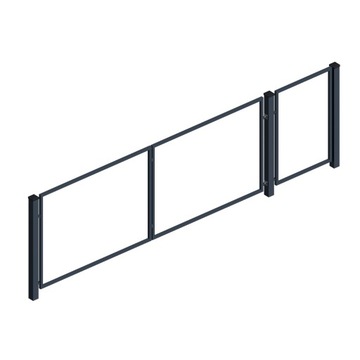 КАЛИТКА 100X150 PROFENCE РАМА ОЦИНКОВАННАЯ + RAL