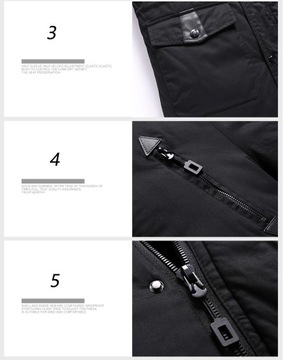 КУРТКА ЗИМНЯЯ МУЖСКАЯ, ДЛИННАЯ ПАРКА, ПАЛЬТО С КАПЮШОНОМ, УТЕПЛЕННАЯ, ПЛОТНАЯ, ТЕПЛАЯ