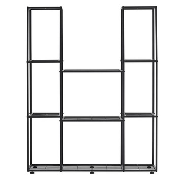 ПОДСТАВКА ДЛЯ ЦВЕТОВ МНОГОЯРУСНАЯ СТОЙКА МЕТАЛЛИЧЕСКАЯ ПОЛКА ДЛЯ РАСТЕНИЙ ЦВЕТОВ 120смх95см