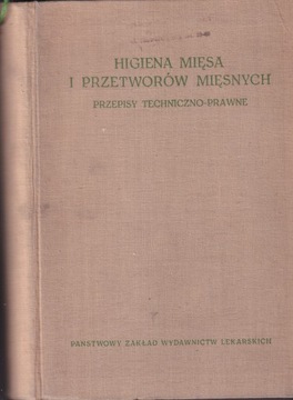 Higiena mięsa i przetworów mięsnych