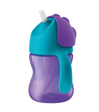 Чашка Avent Philips с трубочкой 200мл Девушка