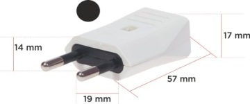 ПЛОСКАЯ ВИЛКА 230 В ВИТАЯ ЭЛЕГАНТНОЕ КАЧЕСТВО