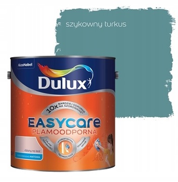 FARBA DULUX EASYCARE SZYKOWNY TURKUS 2,5L