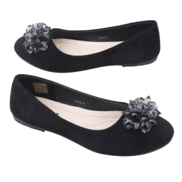 БАЛЕТКИ ЖЕНСКИЕ ЧЕРНЫЕ, РАЗДВИЖНЫЕ С БАНТОМ, ГЛАДКИЕ ВНУТРИ, ЭКО КОЖА