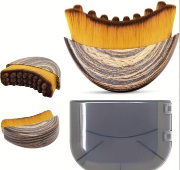 Щетка для лимфодренажного массажа лица, шеи, контуринга.