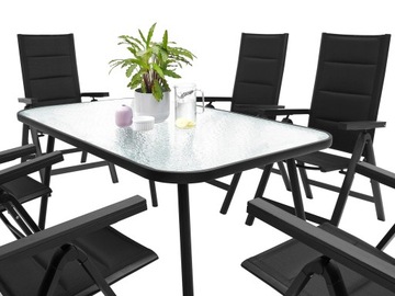 Садовая мебель набор Таблица 6+1 для балкона террасы