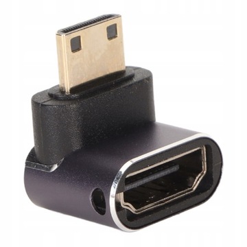 МИНИ HDMI УГЛОВОЙ АДАПТЕР 8K 60ГЦ 90 ГРАДУСОВ