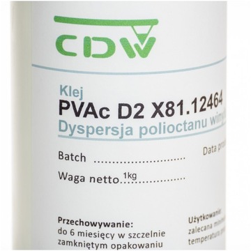 WIKOL КЛЕЙ ДЛЯ ДЕКУПАЖА КАРТОННОЙ БУМАГИ 1КГ ПРОЗРАЧНЫЙ