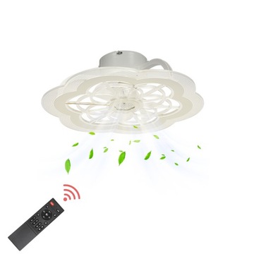 WIATRAK WENTYLATOR SUFITOWY LAMPA LED PILOT