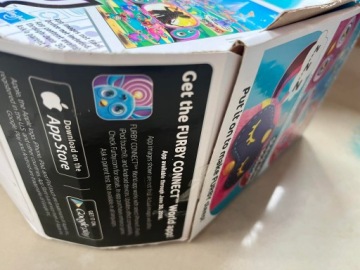 Bluetooth-талисман HASBRO Furby Connect синий в коробке