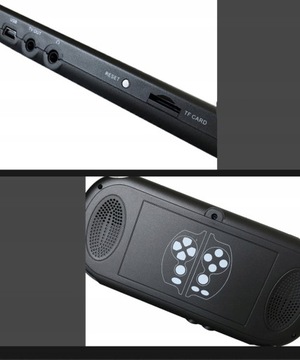 Портативная игровая консоль X12 в стиле ретро, ​​5000 игр, экран 5,1 дюйма, 8 ГБ, польское меню