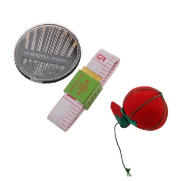 Профессиональное шитье с деревянной коробкой для хранения