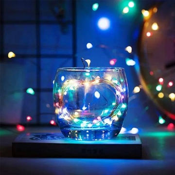 Светодиодные гирлянды USB 1/2/3/5/10M, медный провод