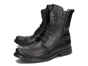 SZTYBLETY MĘSKIE MILITARNE POLSKIE SKÓRA 71 CZ 46