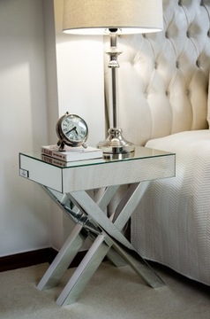 LONG ISLAND зеркальный письменный стол/туалетный столик с ящиками