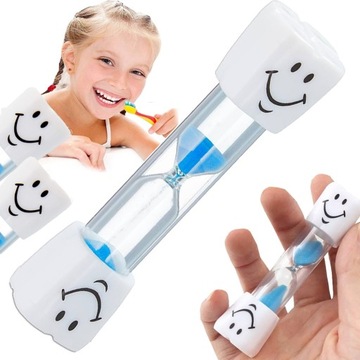 KOLOROWA KLEPSYDRA TIMER DO MYCIA ZĘBÓW DLA DZIECI CZASOMIERZ