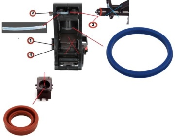 Ремкомплект заварочного агрегата Nivona Melitta Miele